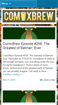 Mobile Screenshot of comixbrew.net
